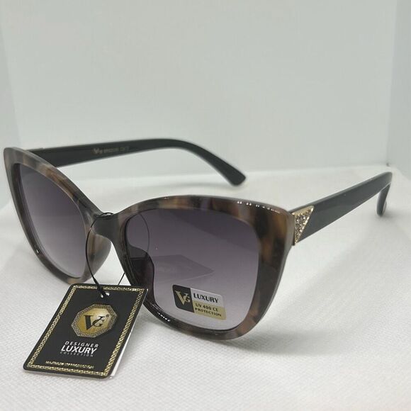 VG Bling Cat Eye Bling Rhinestone Women’s Sunglasses - Picture 1 of 3
